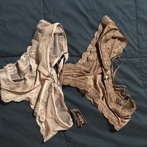 Victoria secret panties  maybe worn once
